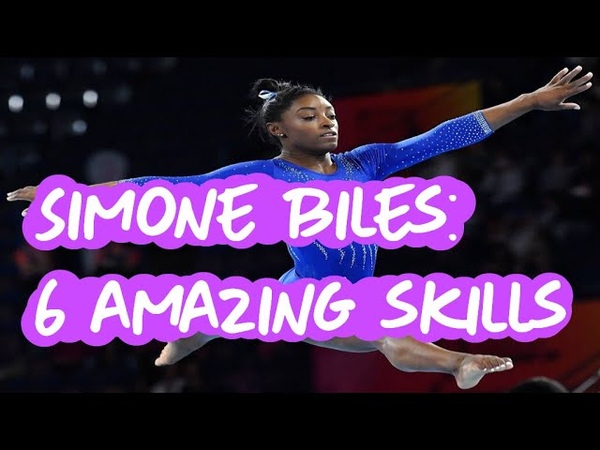 Simone Biles 6 Amazing Gymnastics