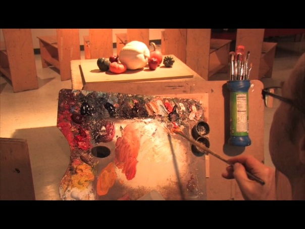 Oil Painting Still life Demonstration Part