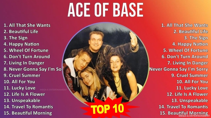 A c e O f B a s e MIX Grandes Exitos, Best Songs 1990s Music Top Dance Pop, Club