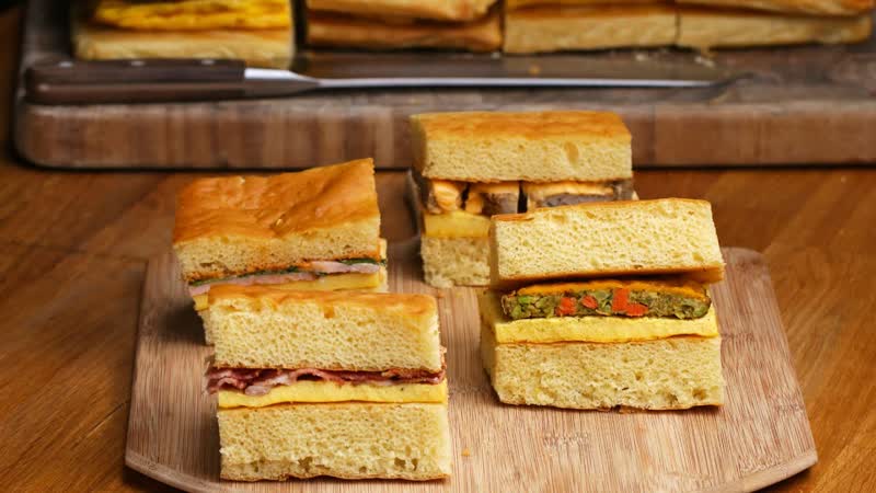 4 Flavor Giant Sheet Pan Breakfast