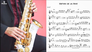 Historia de un Amor (easy solo) for saxophone