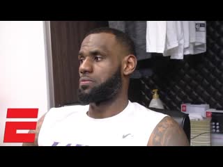 LeBron James says Tyson Chandler gave the Lakers great minutes in win vs. Timberwolves | NBA Sound