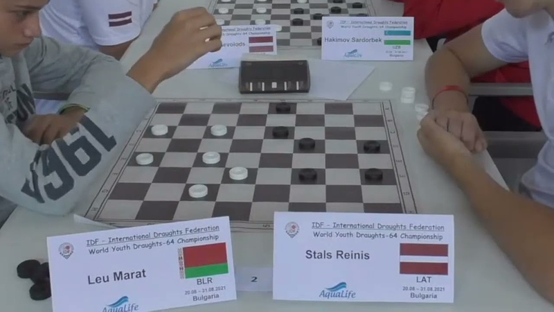 Лев Шталс. Молодежный чемпионат Мира по русским шашкам 2021