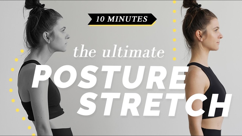 Fix your posture and reduce backpain , 10 Minute Daily Stretch
