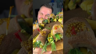 РУЛЕТИКИ ИЗ ЯЗЫКА #нефтяникнакухне #рецепты #еда