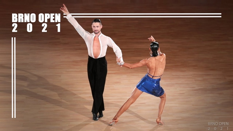 Tomas Gal Sabina Karaskova, CZE, 2021 WDSF WO LAT, Brno, solo