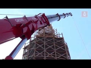 Освящение и установка крестов на Покровский храм(Тула, 2019)