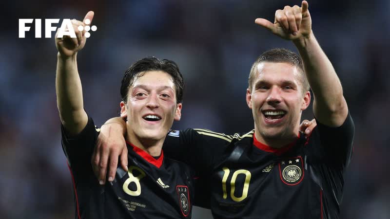 All of Germanys 2010 FIFA World Cup Goals, Ozil, Klose, Podolski and