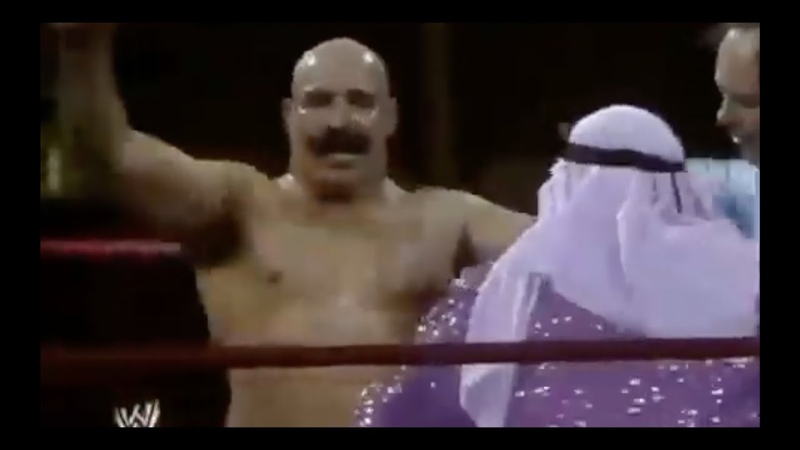 IRON SHEIK TRIBUTE THE CAMEL CLUTCH RUSH GET THE NECK ( MUSIC