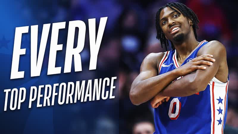 Tyrese Maxeys Best Scoring Performances of the 2023 24 NBA Season, Pt.
