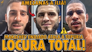 POLMICA ILIA TOPURIA EN PELIGRO por ATACAR a MAKHACHEV Y RECIBE RESPUESTA! PEREIRA VS ANKALAEV!