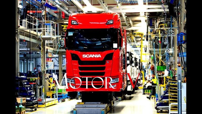 FACTORY : SCANIA TRUCKS VW Group Assembly Production Manufacturing l Zwolle Plant