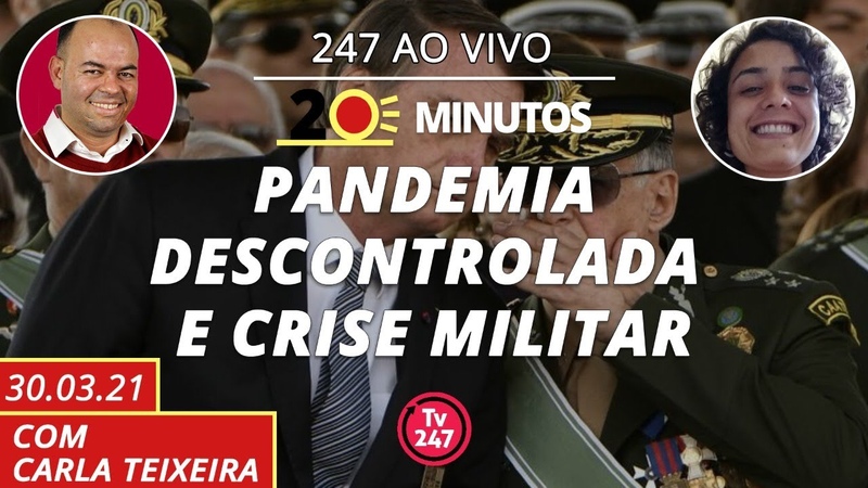 O Dia em 20 Minutos Pandemia descontrolada e crise