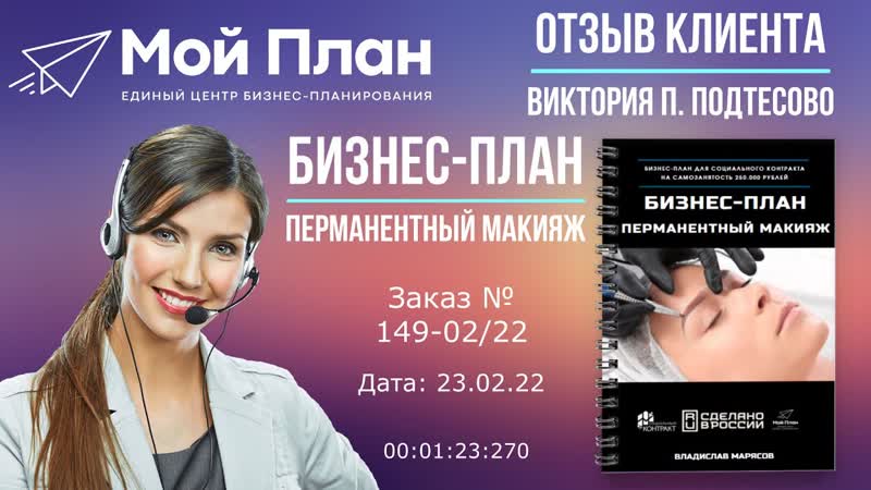 Отзыв на бизнес план для соцконтракта по теме: Перманентный