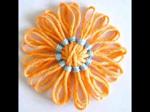 Flower Looms Back Stitch