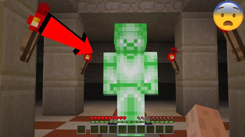 Зеленый стив вернулся в майнкрафт (Страшный сид Green