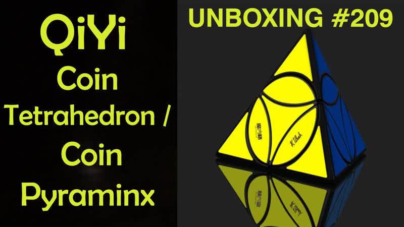 Unboxing 209 Qi Yi Coin Tetrahedron, Coin