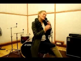 Настя Шеверенко - I Ain't Got You (репетиция)