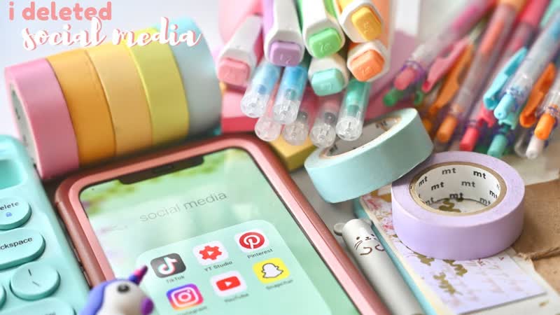 i deleted social media for a