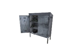 TBS Abandoned Relay Cabinet: Open Door