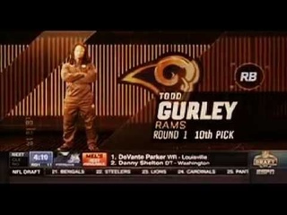St. Louis Rams draft Todd Gurley in The 1st Round of The 2015 NFL Draft