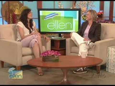 Famke Janssen on Ellen