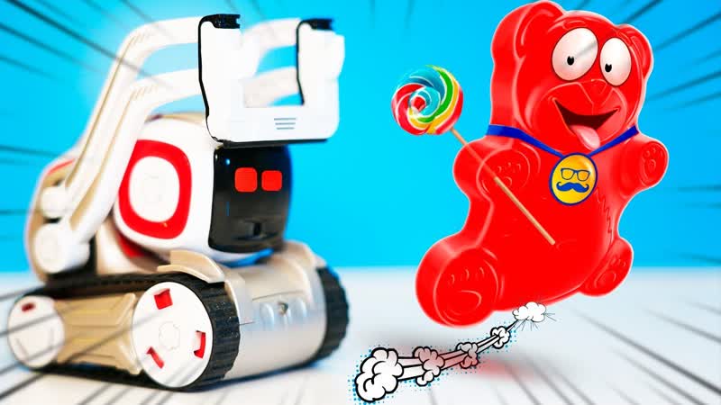 РОБОТ COZMO ОХОТИТЬСЯ ЗА МЕДВЕДЕМ ВАЛЕРКОЙ ИЛИ ПОСЫЛКА ИЗ