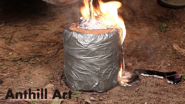 Mushroom Casting with Zinc and Aluminum ( First