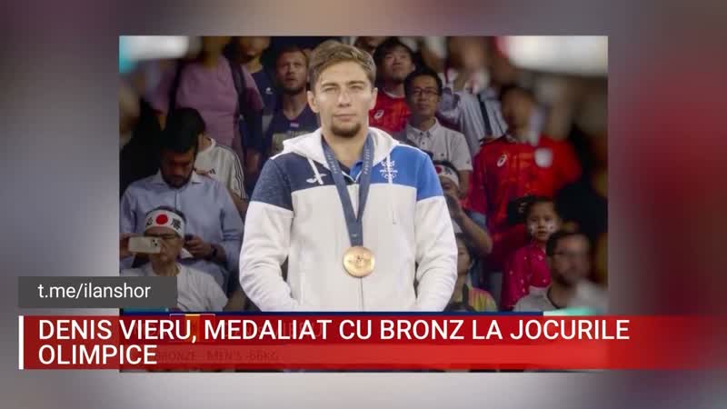 DENIS VIERU, MEDALIAT CU BRONZ LA JOCURILE