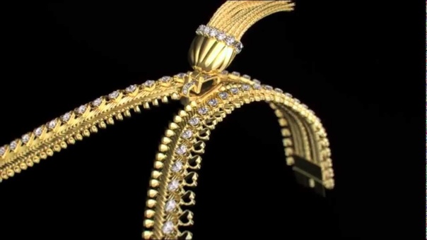 Zip necklace: 3 D transformation into a
