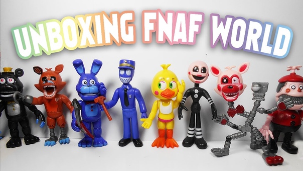 UNBOXING: FNAF WORLD Action Figures ( Not