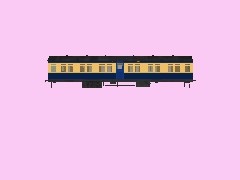 NSWGR R Car BR 2nd Class Car - Blue / Cream (TS12 SP1 HF4)
