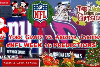New York Giants vs. Arizona Cardinals | #NFL WEEK 16 | Predictions Madden 18