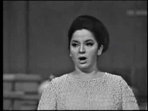 Teresa Berganza sings Parto, ma tu ben
