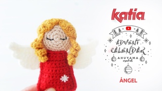 Adornos de Adviento  Aprende a hacer un ngel de crochet