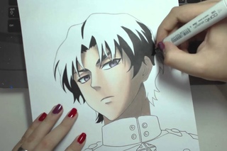 Speed Drawing - Ichinose Guren (Owari no Seraph)