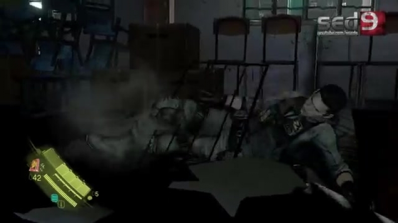 Resident Evil 6 coop , 24 Где ты Рики Тики