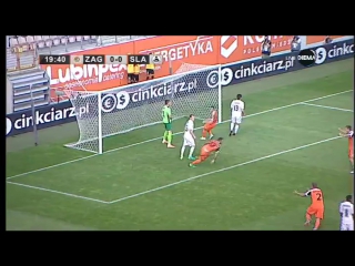 Zaglebie - Slavia 1st half  720p