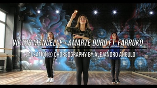 Víctor Manuelle - Amarte Duro ft. Farruko Salsation® choreography cover