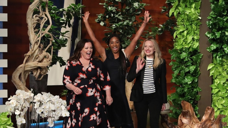 The Kitchen Stars Melissa Mc Carthy, Tiffany Haddish, Elisabeth Moss Dance It