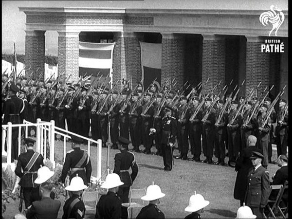British Memorial Unveiled Aka Commonwealth Memorial