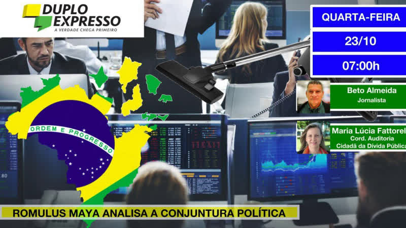 Previdência: Fattorelli e Beto Almeida expõem os fatos D. E. 23, out,