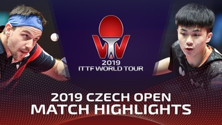 Timo Boll vs Lin Yun-Ju | 2019 ITTF Czech Open Highlights (1/2)