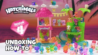 Hatchimals CollEGGtibles | Tropical Party Playset - Unboxing & How-To
