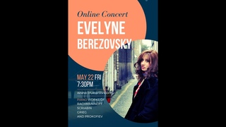 Evelyne Berezovsky performs beautiful piano works by Rachmaninoff, Scriabin, Grieg and Prokofiev