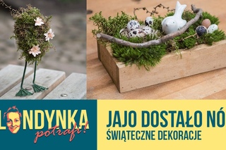 B026. Jajo dostało nóg?  Świąteczne dekoracje.