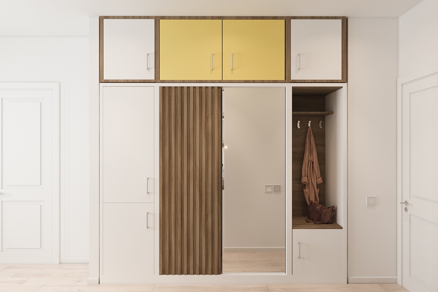 Проект квартиры 27,8 кв.