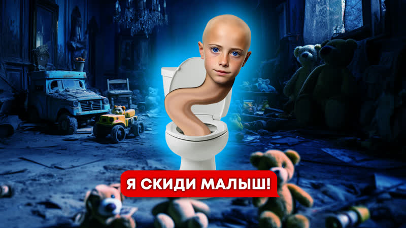 БОМЖ ВАСЯ усыновил СКИБИДИ МАЛЫША (Чат Переписки,