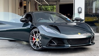 New 2024! Lotus Emira 3.5 V6 | Dark Verdant (Green) | Black Alcantara Red Stitch