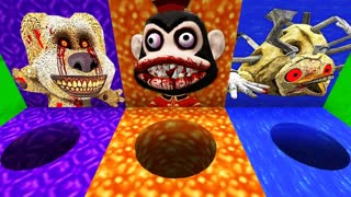 ВЫБЕРИ КРУГЛУЮ ЯМУ СТРАШНЫЙ ГОВОРЯЩИЙ БЕН ПОВАР ОБЕЗЬЯНА УЖАСНАЯ УТКА В МАЙНКРАФТ DARK DECEPTION